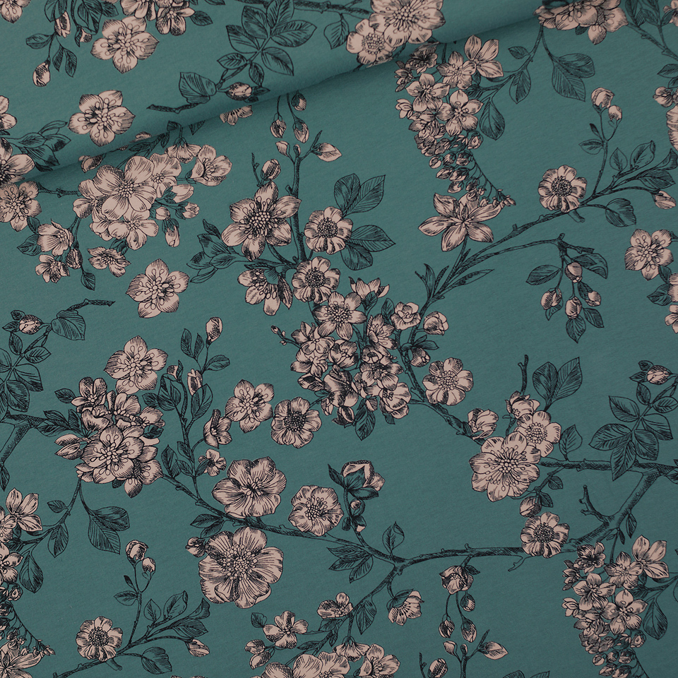 French terry 'Cherry Blossom'  - See You At Six -